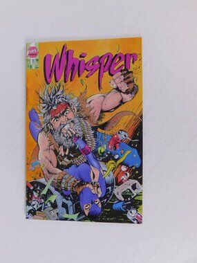 Vintage First Comics Whisper Comic Book #19 1988 First Printing Color Issue